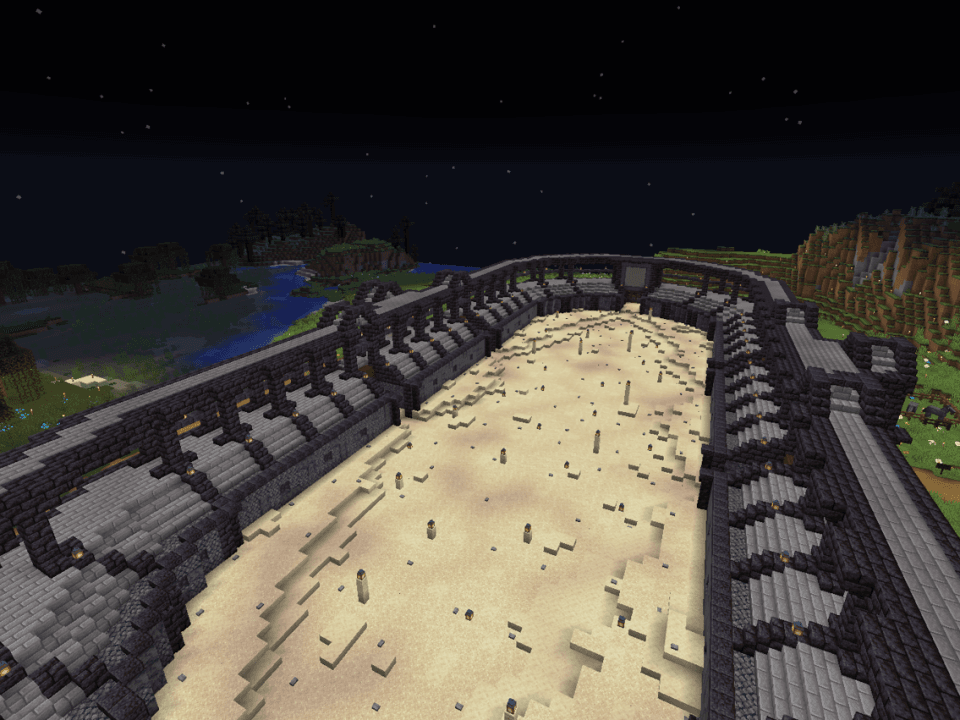 Nuotykių žemė arenos turnyras event